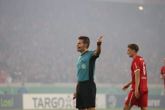 Referee: Dr. Felix Brych (Munich) sets the tone for the 2024-25 DFB-Pokal match,2nd round: SC Freiburg vs Hamburger SV