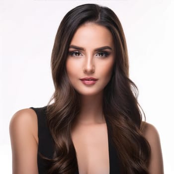 gorgeous young woman , AI generated image