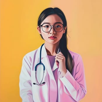 Medical Medicine Female Asian Healthcare Doctor Woman