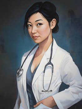 Medical Medicine Female Asian Healthcare Doctor Woman