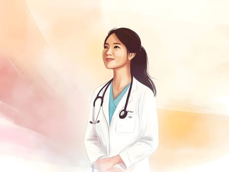 Medical Medicine Female Asian Healthcare Doctor Woman