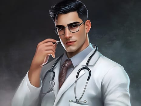 Medical Male Asian Healthcare Hospital Doctor Man