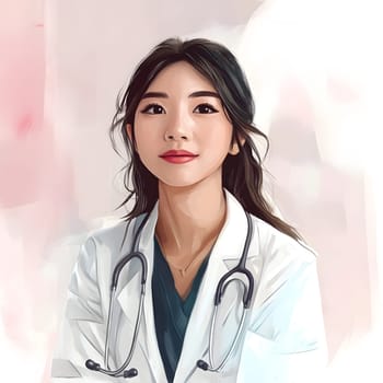 Medical Medicine Female Asian Healthcare Doctor Woman