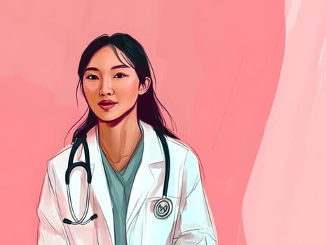 Medical Medicine Female Asian Healthcare Doctor Woman