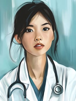Medical Medicine Female Asian Healthcare Doctor Woman