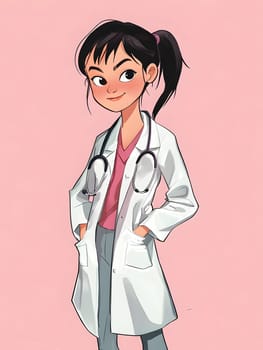 Medical Medicine Female Asian Healthcare Doctor Woman