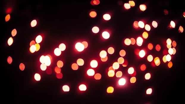 red spots lights. High resolution photo