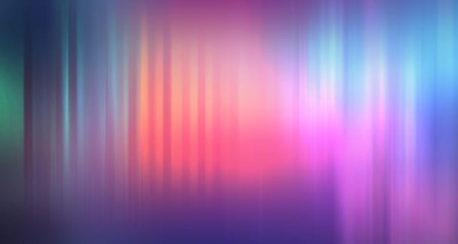 Abstract light effect in perspective. 3d illustration