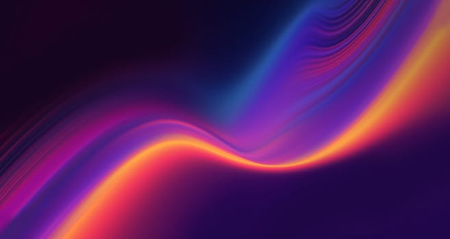 Abstract colorful effect background. 3d illustration