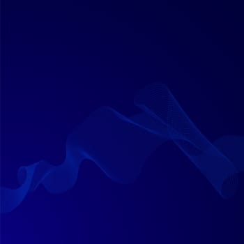 Raster abstract glowing wave lines on dark blue background. Striped lines texture. Dynamic wave pattern. Modern flowing wavy lines. Futuristic technology concept.