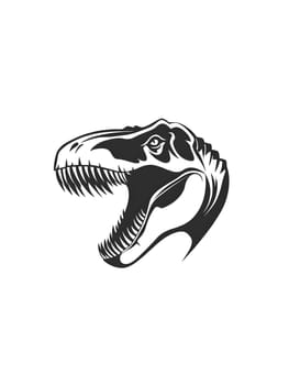 Cartoon Dinosaur T-Rex Historic Reptile Icon Symbol