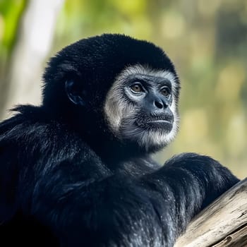 Wild Gibbon Primate Monkey Ape Animal