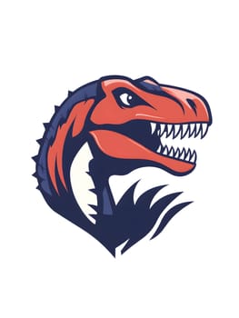 Cartoon Dinosaur T-Rex Historic Reptile Icon Symbol