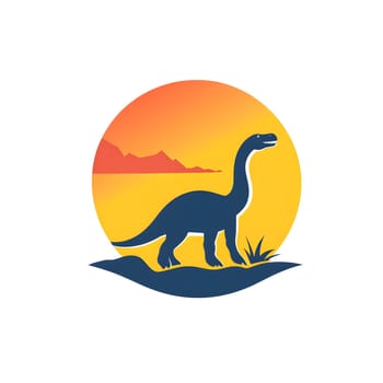 Cartoon Dinosaur T-Rex Historic Reptile Icon Symbol