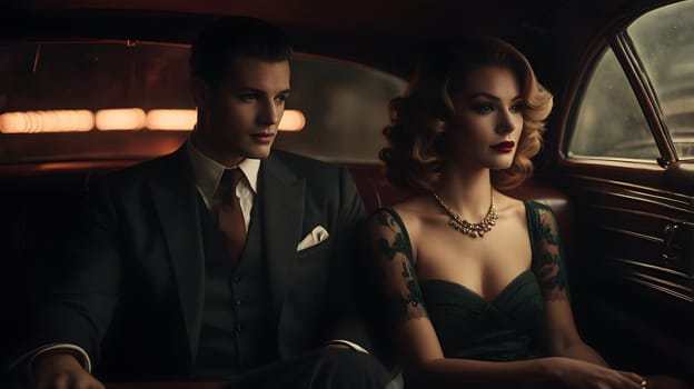 Dark picture of the couple cinematic look