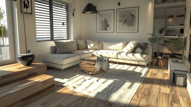 Contemporary home decor layout showcasing the latest trends in interior design