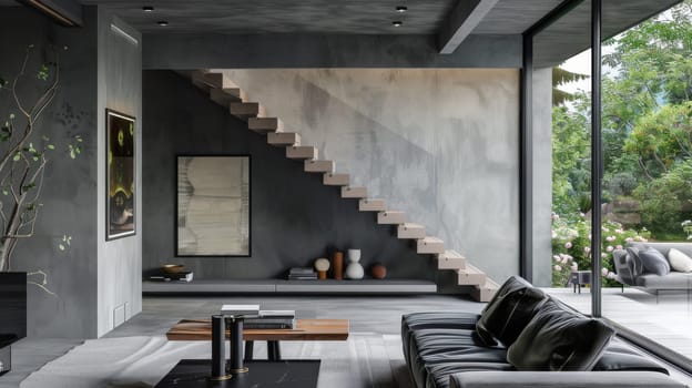 Contemporary poster design presenting innovative interior decor concepts for modern homes