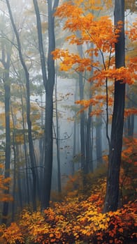 Dense maple woodlands echoing with the call of birds