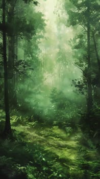 Enchanted cedarwood forests perfumed with resin