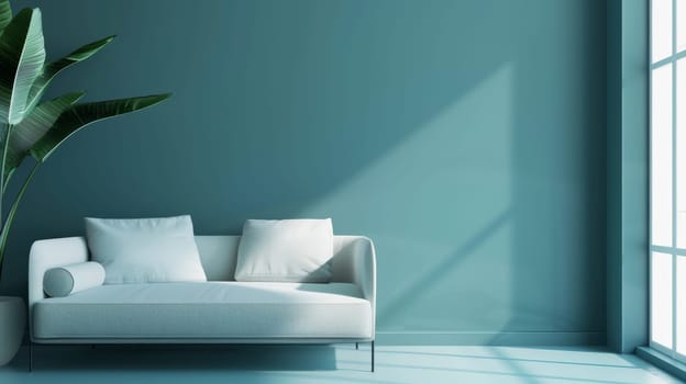 Interior design elements with copy space, allowing for easy customization