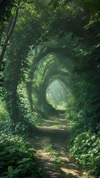 Mysterious forests hiding secret pathways