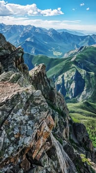 Rocky ridgelines offering exhilarating scrambles