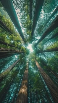 Towering redwood forests inspiring awe and wonder