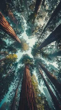 Towering sequoia forests inspiring a sense of wonder