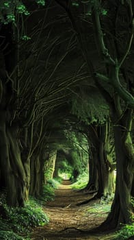 Towering yew forests rumored to be haunted