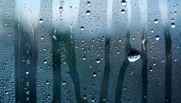 rain drops on window pane useful as a background