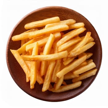 french fries vegetarian food, AI generated image