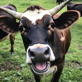 Happy Lucky Farm Cow agricultural Animal