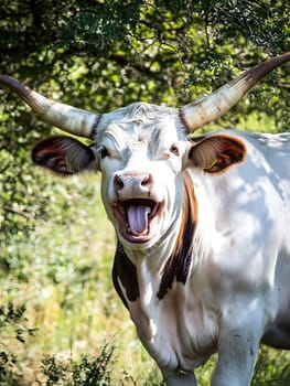 Happy Lucky Farm Cow agricultural Animal