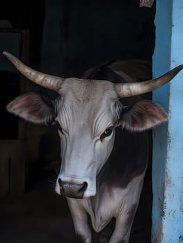 Sad Depressing Farm Cow agricultural Animal