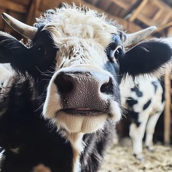 Happy Lucky Farm Cow agricultural Animal
