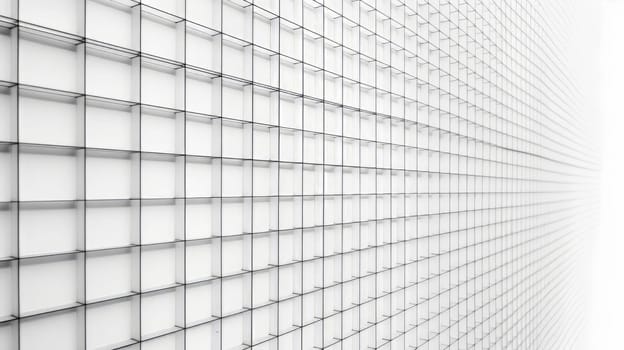 Clean and organized grid pattern for contemporary presentation
