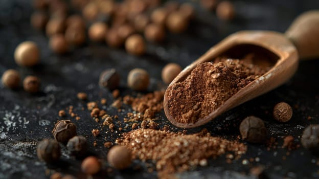 Basic and elegant spin of a slice of allspice