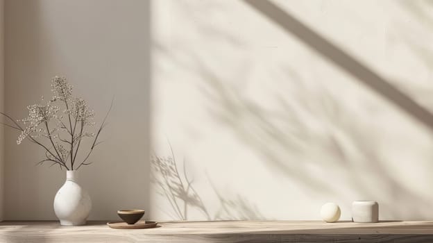 Clean and uncluttered scene with space for custom branding