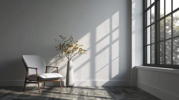 Dramatic silhouette showcasing the timeless beauty of minimalist decor