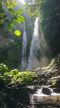 Enchanting waterfalls hidden deep within ancient forests