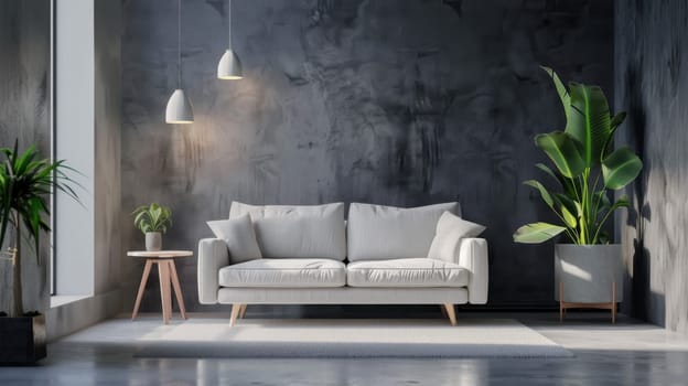 Interior decor offering blank space for your promotional content or tagline