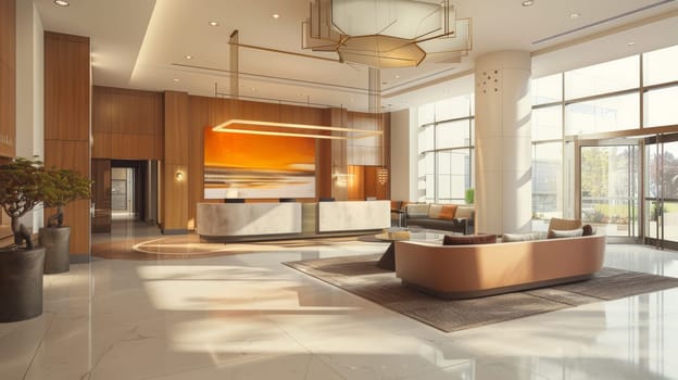 Interior design elements providing ample room for your custom promotional materials