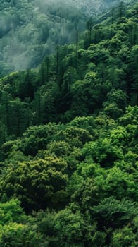 Lush evergreen forests providing year-round shelter