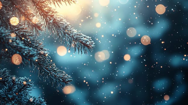 A cozy, blurred Christmas background capturing the essence of home and family, with soft warm lighting that fills the room, evoking a comforting holiday ambiance. Hints of holiday decorations and festive spirit create a welcoming seasonal atmosphere, perfect for invoking memories of cherished family moments.