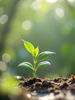 Beautiful green plants eco concept