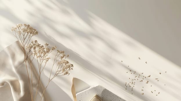 Neutral color palette with space