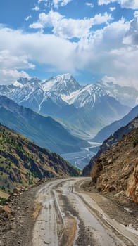 Remote mountain passes offering breathtaking views