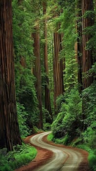 Towering redwood forests inspiring awe and wonder