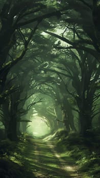 Towering yew forests rumored to be haunted