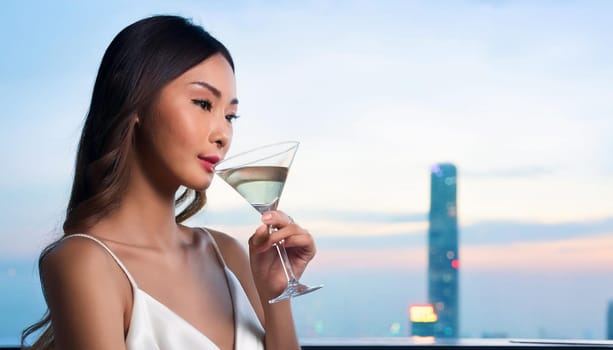 gorgeous young chinese woman in white dress, AI generated image